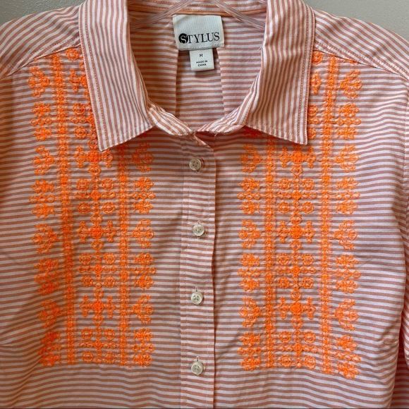 Bundle of Stylus Striped Button Down Shirts - Picture 8 of 15
